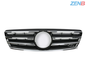 Calandre avant pour Mercedes-Benz Classe C W203 2000-2006, nouvelle calandre de remplacement avec garantie d'un an - Product Image 1