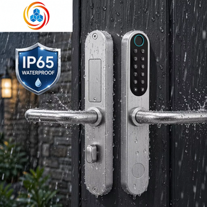 HUNE - Sistema de Cerradura Inteligente para Puerta de Acero Inoxidable 316 con Clasificación IP65, Cerradura Digital con Código y Contraseña, Cerradura TT para Residencias - Product Image 1