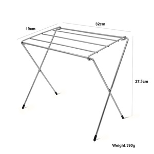 Modern Golden Iron Foldable Towel <b>Rack</b> with Drying Table <b>Cloth</b> <b>Rack</b> for Hotel Use Wall-Mounted Rust Resistant Baby Clothes <b>Rack</b> - Product Image 3
