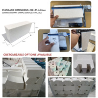 Brique isolante réfractaire en mullite-alumine MGO à prix d'usine, super haute résistance, pour usage en four Henan, fournisseur avec service de découpe