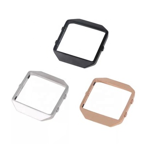 New Bạc PVD vàng đen Rose Gold MiM tốt-chất lượng 316L 304 thép không gỉ xem trường hợp bảo vệ khung cho <span class=keywords><strong>Fitbit</strong></span> <span class=keywords><strong>Blaze</strong></span> - Product Image 3