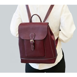 Mother's Day Genuine <strong>Leather</strong> Women's Backpack <strong>Handbag</strong> Travel Satchel Girls Soft <strong>Leather</strong> <strong>Rucksack</strong> - Product Image 1