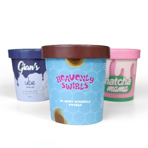 Zjpack tùy chỉnh <span class=keywords><strong>Ice</strong></span>-<span class=keywords><strong>cream</strong></span> ly với compostable tùy chỉnh thiết kế logo <span class=keywords><strong>Ice</strong></span> <span class=keywords><strong>Cream</strong></span> bồn chứa 3oz-<span class=keywords><strong>32oz</strong></span> - Product Image 3