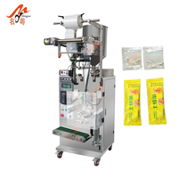Machine de remplissage automatique de sachets liquides pour l'emballage de sauce tomate, scellage sur 3 côtés