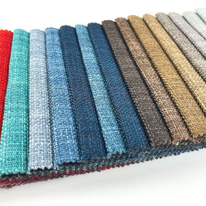 Textiles <span class=keywords><strong>para</strong></span> el hogar, muestra gratis, 100% poliéster, aspecto <span class=keywords><strong>de</strong></span> lino duradero, sofá, muebles, tela <span class=keywords><strong>de</strong></span> lino <span class=keywords><strong>para</strong></span> tapicería - Product Image 3