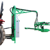 Agitateur de récolte de noix d'olive Ginkgo pour la cueillette d'arbres fruitiers par tracteur Machine à usage agricole