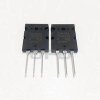 Transistor 2SA1943 2SC5200 TO-3PL Nuevo en Stock, Componentes Electrónicos Bipolares PNP/NPN, Transistor de Potencia de Audio 2SC5200 2SA1943