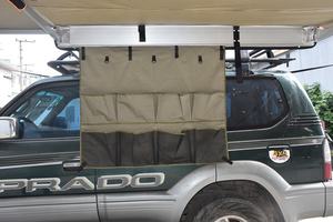 Logo personnalisé auvent de voiture extérieur organisateur sac de rangement poche monocouche polyester pour le <span class=keywords><strong>camping</strong></span> capacité pour <span class=keywords><strong>2</strong></span> personnes - Product Image 2