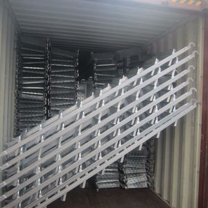Uncollapsible Scaffold Steel Step Ladder With Hook - Product Image 6