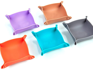 New Silicone <b>Board</b> Game Bits Bowls Storage Bowls, Portable Folding Tray Holds Game Bits - Product Image 6