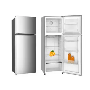 300L Oem Product Stainless Steel Top Mount Refrigerator 300 Liter