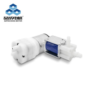Mini-pompe à air à diaphragme à électrovanne à haut débit 528 avec valve à vide silencieuse à trois voies pour gants de rééducation - Product Image 3