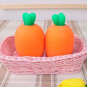 ของเล่นบีบแครอทน่ารัก ของเล่นบีบสโลว์รีบาวด์ ทาบา สควิชชี่ ของเล่นจำลองผัก บรรเทาความเครียด สำหรับเด็กอายุ 5-7 ปี - Product Image 5