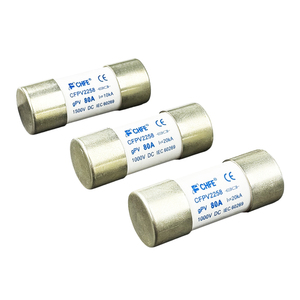 UL,TUV,CE,CB,RoHS approuvé <span class=keywords><strong>CFPV</strong></span>-22X58 30-50A 1000V DC fusible GPV solaire PV fusible lien pour la Protection du système photovoltaïque - Product Image 6