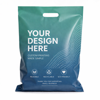 Sacs en plastique LDPE découpés sur mesure, recyclables, biodégradables et compostables, pour le shopping, l'impression en héliogravure, les vêtements et la fourrure, vente en gros