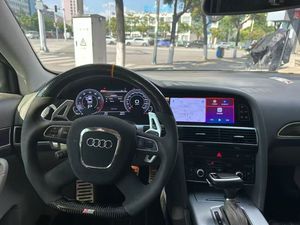 สำหรับ Audi A6L ปี 08-11 หน้าจอสัมผัสขนาด 12.3 นิ้ว และ 10.25 นิ้ว พร้อมระบบ GPS, CarPlay, Android Auto, แผงหน้าปัด และคอนโซลกลางแบบจอคู่ - Product Image 4