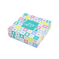 Caja de Embalaje de Cartón Blanco con Logotipo Personalizado en Relieve, Caja de Regalo Sorpresa de Dos Piezas con Materiales Reciclados, Tapa y Base Separadas