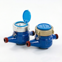 Compteur d'eau froide mécanique multi-jets de type humide R80 DN15, produits les plus vendus de Ruiyang