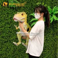MYDINO küçük boyutlu dinozor kukla Robot Raptor dinozor bebek