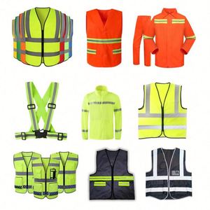 Design Custom Echanic Industrial Construction Worker Clothing Apparel <b>Jacket</b> High Visibility <b>Reflective</b> Safety Vest with logo - Product Image 6