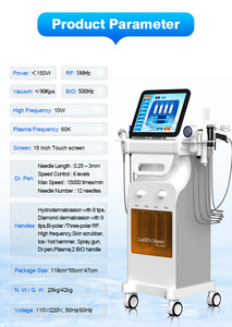 เครื่องทำอควาเฟเชียล 2026 ไดเร็กท์เซลล์ ออกซีเจ็ท ซุปเปอร์บับเบิ้ล 12 in 1 สำหรับทำความสะอาดผิวอย่างล้ำลึก ฟื้นฟูผิว อุปกรณ์เสริมความงามสำหรับสปา - Product Image 5