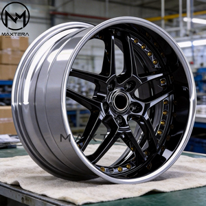 Jantes en alliage Maxtera Forged Custom Blitz-03 Style JDM pour Nissan 350Z 370Z GT-<span class=keywords><strong>R</strong></span> Toyota Supra Lexus GS Honda Civic Type <span class=keywords><strong>R</strong></span> WRX - Product Image 3