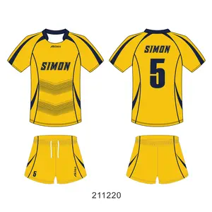 OEM/ODM Factory Rugby Jersey Premium Quality Custom Rugby Jersey Kit Full Kit Sports Rugby