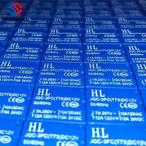 OEM Добро пожаловать синий цвет <span class=keywords><strong>JQC</strong></span>-3FF <span class=keywords><strong>JQC</strong></span>-<span class=keywords><strong>3FC</strong></span> <span class=keywords><strong>T73</strong></span> <span class=keywords><strong>DC12V</strong></span> 24V 4PIN 5PIN 7 ампер 10 ампер сахарный куб реле - Product Image 6