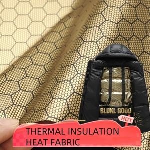 FUXIU TEXTILE Doublure fonctionnelle d'extérieur en polyester, membrane laminée en feuille thermique, doublure auto-absorbante de la chaleur - Product Image 2
