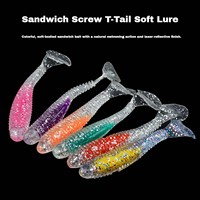 Leurre de pêche souple en PVC de 11 cm, imitation insecte multi-jambes, leurre bionique souple pour la pêche au bar, vente en gros OEM