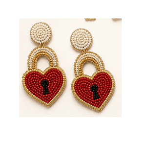 Longues boucles d'oreilles pendantes à perles pour femmes, bijoux tendance bohème, accessoires élégants pour fêtes et mariages - Product Image 3