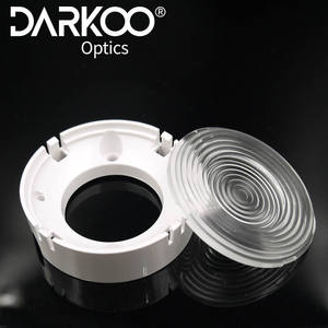 플라스틱 프레넬 렌즈 판매 플라스틱 작은 프레넬 렌즈 Led 빛 렌즈 원통형 원형 광학 적외선 스팟 프레넬 렌즈 - Product Image 2