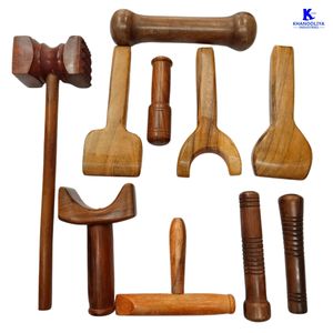 Juego de Herramientas de Madera para Quiropráctica K-Star KCTIO, 10 Piezas, Herramientas Profesionales para Ajuste Quiropráctico y Acupresión - Product Image 2