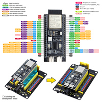 Papan Ekspansi Sensor Shield Mini Keyestudio ESP32 S3 yang Kompatibel dengan Papan Pengembangan ESP32 S3 Mini