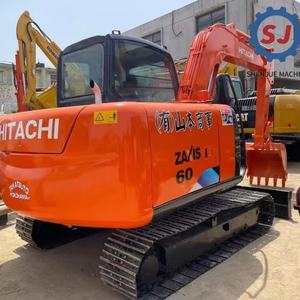 Miniexcavadora Usada Hitachi Zaxis 60 de 6 Toneladas con 1 Año de Garantía en Motor, Bomba y Transmisión, en Venta - Product Image 1