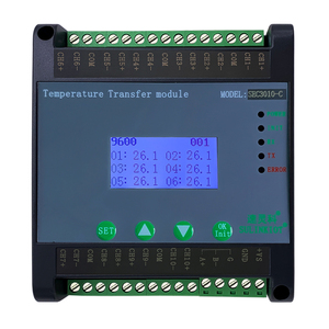 Module transmetteur de température 10 canaux SEC3010-C pour thermistance PT100 RTD / NTC avec communication RS485 D788 - Product Image 1