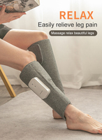 2022 masseur de jambes à compression d'air populaire avec chaleur pour les pieds et les mollets améliore la circulation masseur de pieds et de jambes