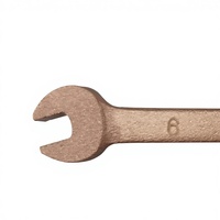 Clé à cliquet combinée en bronze d'aluminium anti-étincelles de haute qualité Oak Brand 6 mm – OEM acceptable – Fabriquée en Chine
