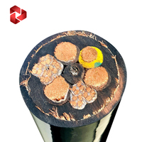 Câble de machine de forage de tunnels gainé de caoutchouc flexible, câble électrique robuste
