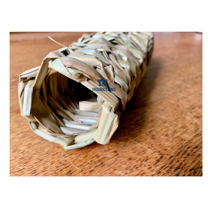 เตียงไม้ลูกผักตบชวาสานด้วยมือเตียงสัตว์ขนาดเล็กสำหรับแมวหนูแฮมสเตอร์หนูตะเภาชินชิลล่า - Product Image 5