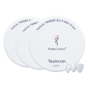 TWINEER Solution antérieure manuelle Blanchiment rayonnant naturel Placage ultime Accessoire esthétique en zircone Équipement de thérapie orale - Product Image 4