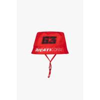 Gorro de Pescador Rojo Ajustable de Alta Calidad, Estilo Deportivo, para Exportación, Modelo 63 Bagnaia Ducati Corse