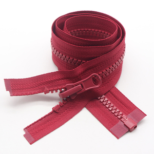 उच्च गुणवत्ता 5 # राल जिपर खुला अंत ट्रैक्टर जिपर प्रतिवर्ती स्लाइडर प्लास्टिक जिपर - Product Image 6