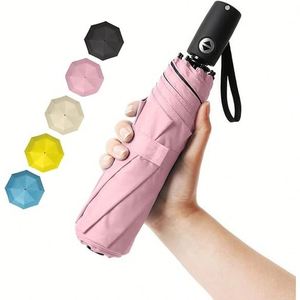 ร่มพับ 3 ตอน อัตโนมัติ เปิด-ปิด สะดวก พกพา ป้องกัน UV กันน้ำ สำหรับกันฝนและกันแดด - Product Image 1