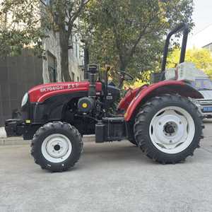 Nouvelle motoculteur agricole rouge à quatre roues motrices, moteur 704, pour rizières et terres arides, avec fonction de travail rotatif, multifonctionnelle pour usage domestique et terres arables - Product Image 2