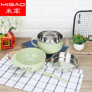 Migao Stainless Steel <b>Lunch</b> <b>Box</b> 1-3L <b>Insulated</b> With Lid For Meal Storage - Product Image 4