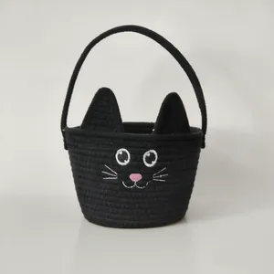 Seau citrouille d'Halloween effrayant, sac portable pour tout-petits pour la collecte de bonbons, panier à bonbons citrouille pour enfants, cadeau - Product Image 3