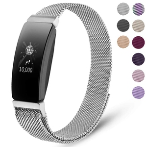 Milanese de acero inoxidable banda de reloj para <span class=keywords><strong>Fitbit</strong></span> inspirar y <span class=keywords><strong>Inspire</strong></span> <span class=keywords><strong>HR</strong></span> <span class=keywords><strong>Pulsera</strong></span> reloj <span class=keywords><strong>pulsera</strong></span> inteligente - Product Image 2