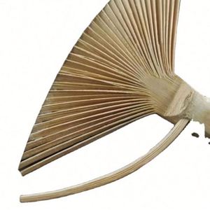 High Quality Hand-Held Bamboo Paper Round Hand Fans for Personal Use Weddings and Events and Souvenir - Product Image 2