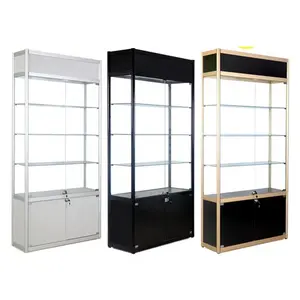 Glass Cabinet Transparent Product Gift Display Cabinet Showcase